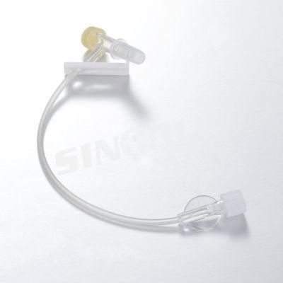 Hospital 15cm Disposable Medical T-Shape Extension Tube