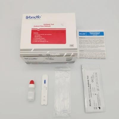 Hot Sale Wondfo One-Step Saliva Antigen Rapid Antibody Test Kit