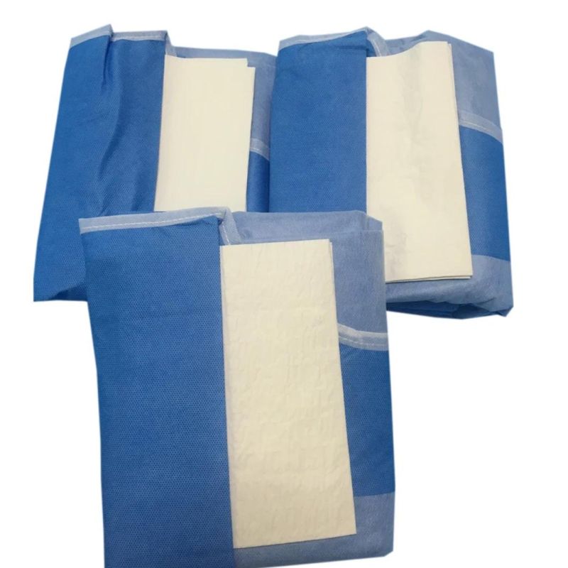 TUV CE Certificated Disposable Eo Sterile Reinforced Surgical Gown Sterile Large 1 Individual Gown