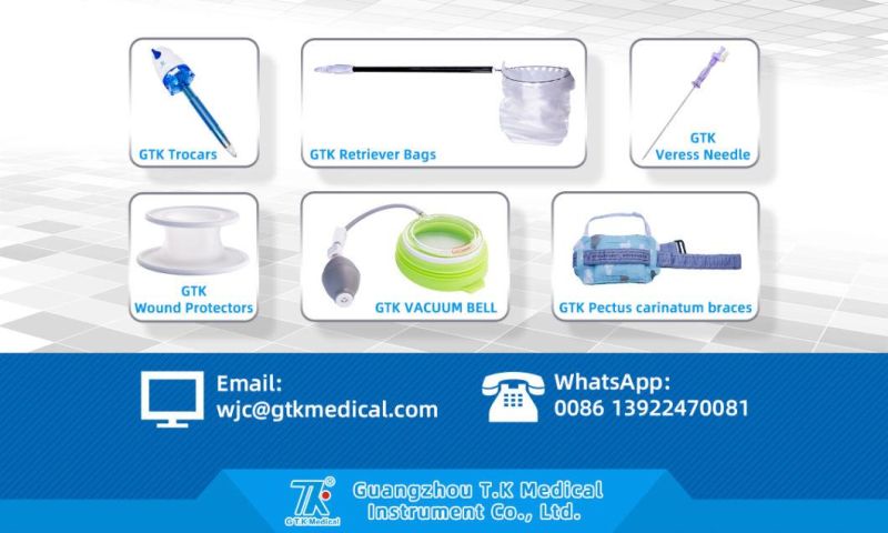 Gtk Xcel Trocars with Best Peformance China Factory Trocar and Cannula Cheap Price