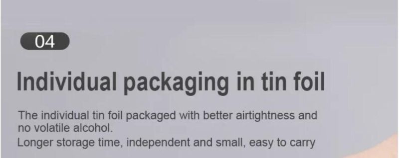 Single Use Antiseptic Factories Individual Hospital Sterile Medical Grade Disinfectant Small Wet Wipes Patch 75% Alcohol Pads
