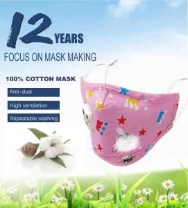 Washable Anti Dust Face Mask Dust Air Pollution Filter Daily Protective Mask Kids Size