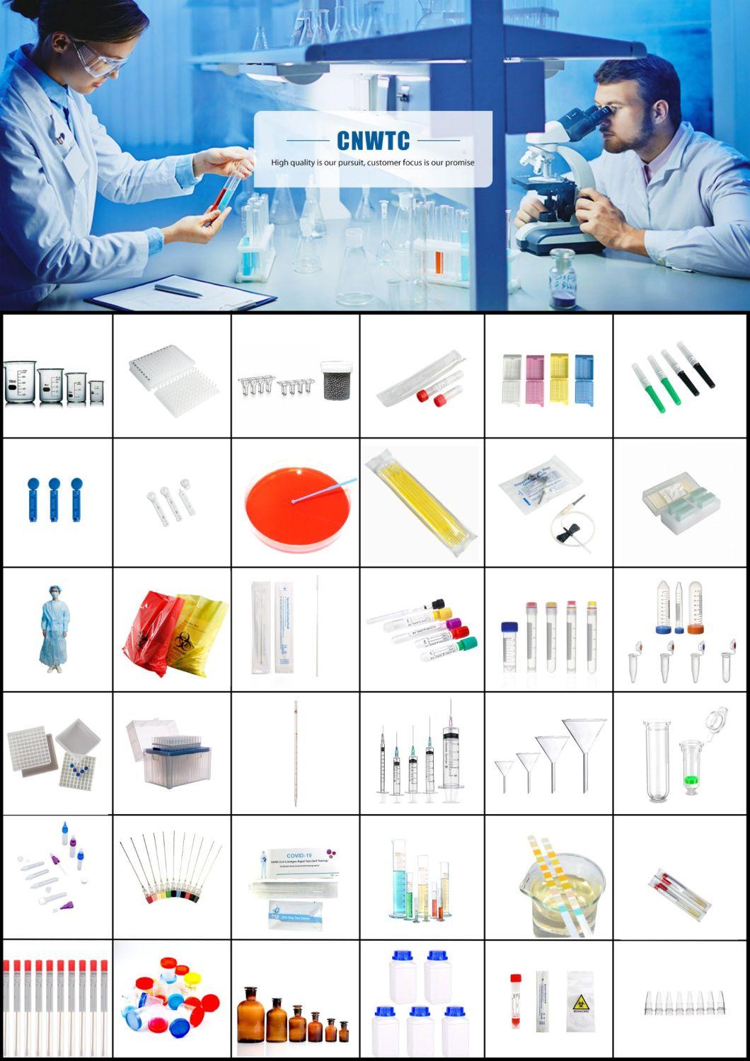 Laboratory Disposables POM Plastic Tissue Embedding Cassette with Round Strip Square Hole