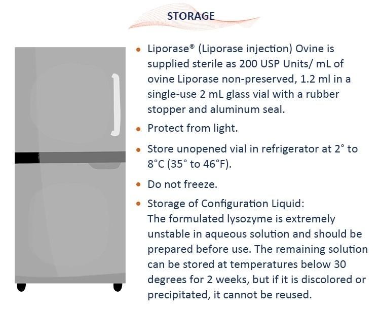 Best Selling Hyaluronic Acid Lyase Liporase Hyaluronidase for Dissolves