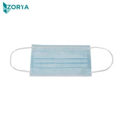 in Stock Disposable 3 Ply Soft Breathable Surgical Mask