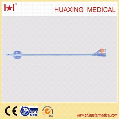Disposable Three-Way Silicon Foley Catheter for Hospital