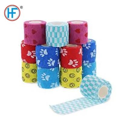 Mdr CE Approved Nonwoven Hemostasis Self-Adhesive Bandage with Maximum Conformability