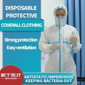 Medical Protective Clothing and Safety Equipment Disposable Protective Suit Clothing, Isolation Gowns