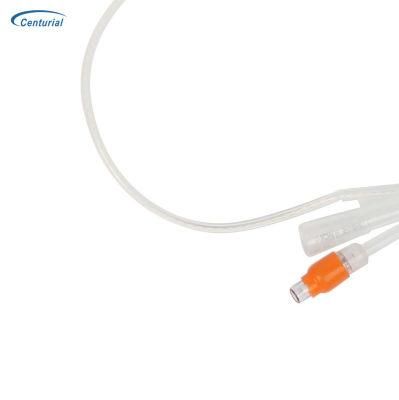 2-Way 3-Way Silicone Foley Catheter with Temperature Probe