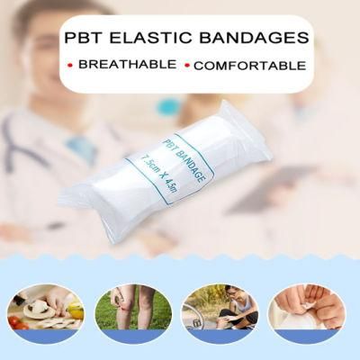 Medical Conforming First Aid Dressing Cohesive PBT Elastic Bandage