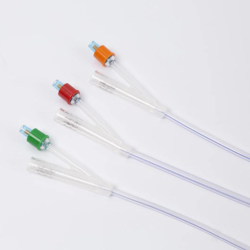 Wholesale Latex Foley Catheter Medical Double Lumen Nelaton Catheter