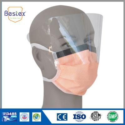 Fine Price PP Non Woven Disposable Surgical Face Mask with Shield (FMS-34ET)