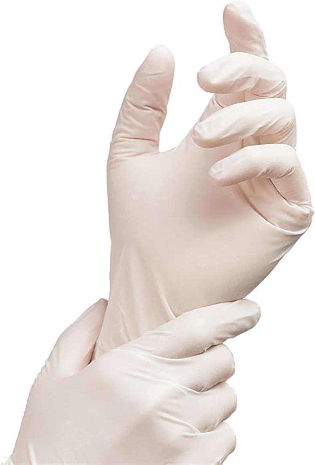 Disposable Latex Surgical Gloves Powder Free
