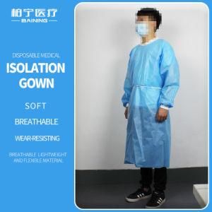 Surgical Gown SMS Disposable High-Quanlity Water-Resistance Hospital Protective Suit Isolation Gown