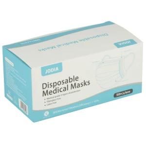 in Stock Ce Disposable 3-Ply Fpp2 Protective Dust-Proof Adult Medical Surgical Face Mask