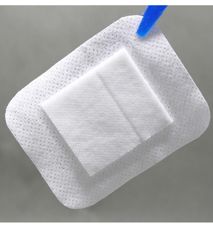 Nonwoven Adhesive Absorbent Sterile Surgical Wound Care Dressing