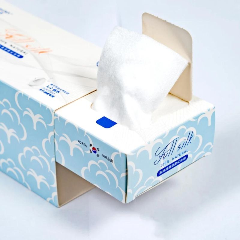 100% Cotton Disposable Facial Tissue Cotton Towel Non Woven Fabric, Spunlace, Facial Mask Sheet, Cotton Towel