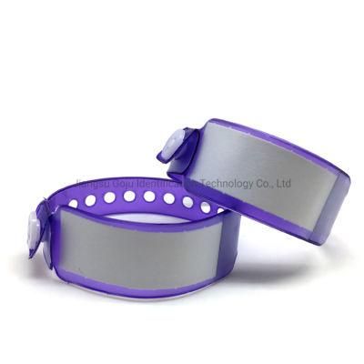 Neon Purple Infant Insert Card Band