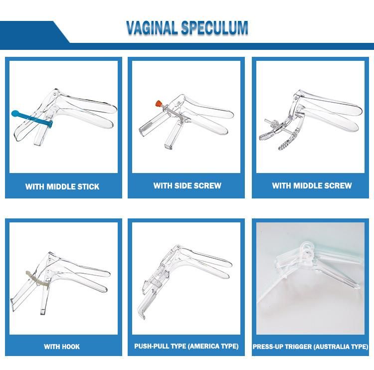 Gynecological Disposable Medical Sterile Cyto Brush Plastic Cervical Spatula Scraper