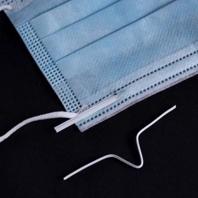 Nose Wire Single Core Nose Wire Double Core 3mm 4mm 5mm One-Stop Supply Disposable Face Mask Material