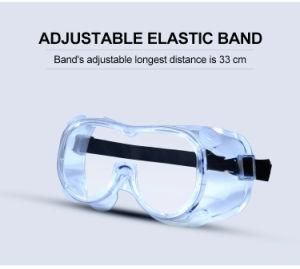 Ce En166 Anti Fog Splash Disposable Safety Goggles Medical Use