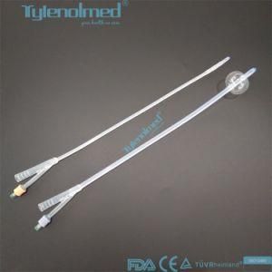 Best Price 100% Silicone 2 Way Foley Catheter for Hospital Usage