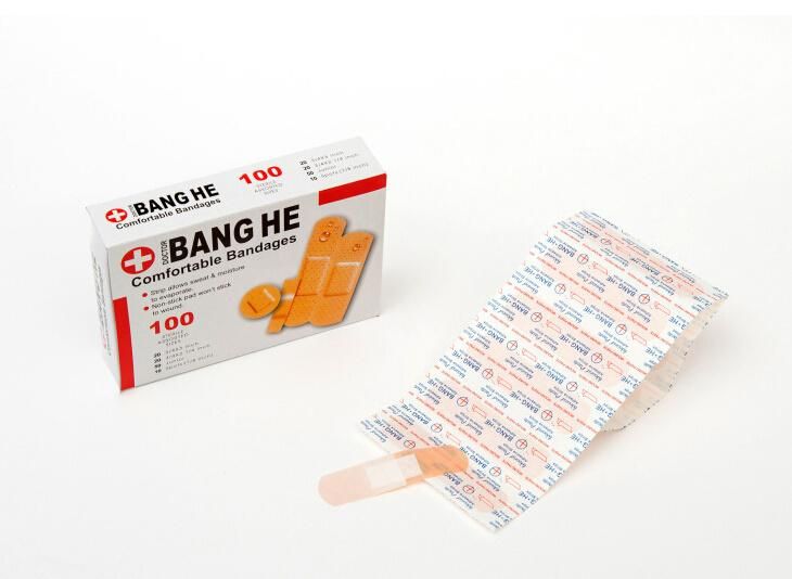 Disposable Emergency PE Fabric Plastic Plaster Adhesive Bandage