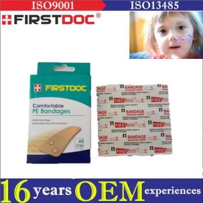 Yinda Medical Custom Top Quality First Aid Cartoon Adhesive Bandage, 72*19mm