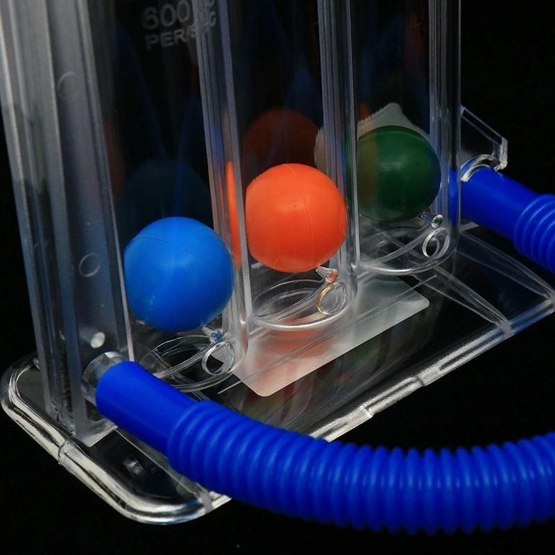 Retailer Reusable Medical Respiratory Exerciser Three Balls Breathing Trainer Spirometer