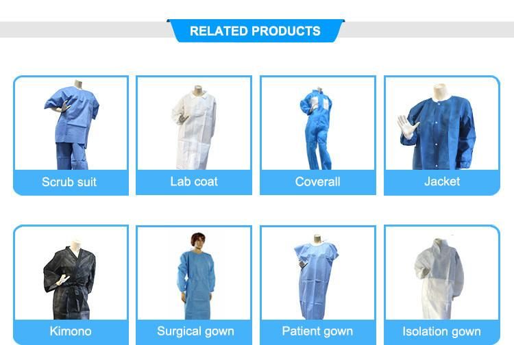 Good Price Sterile Packing SMS Surgical Gown