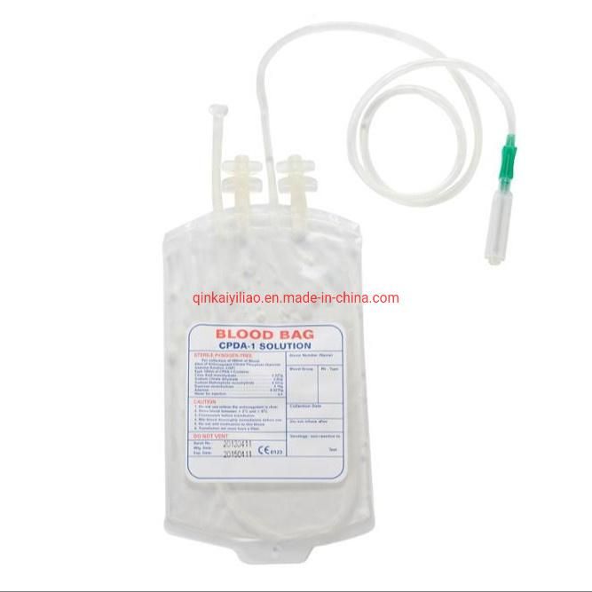 Disposable Medical Quadru-Ple Blood Bag (QC-250A)