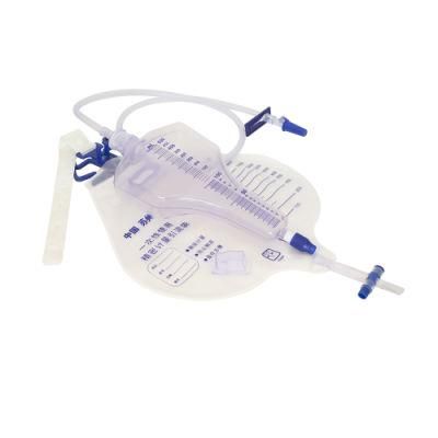 Luxury Urinary Drainage Bag with Cross Value Anti- Reflux