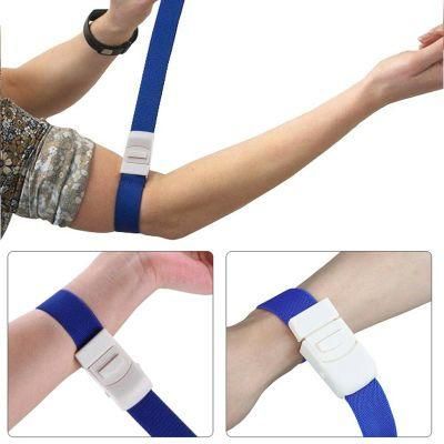 Recyclable Surgical Blood Collection Buckle Elastic Medical Tourniquet