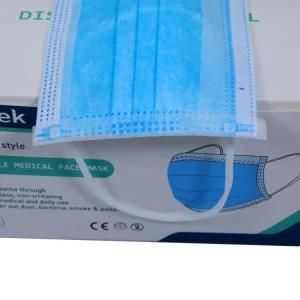 Stock in Germany/USA+White List Ce Certified En14683 Type Iir 2r Disposable Surgical Face Masks for Hospital and Civil Protection Anti Virus