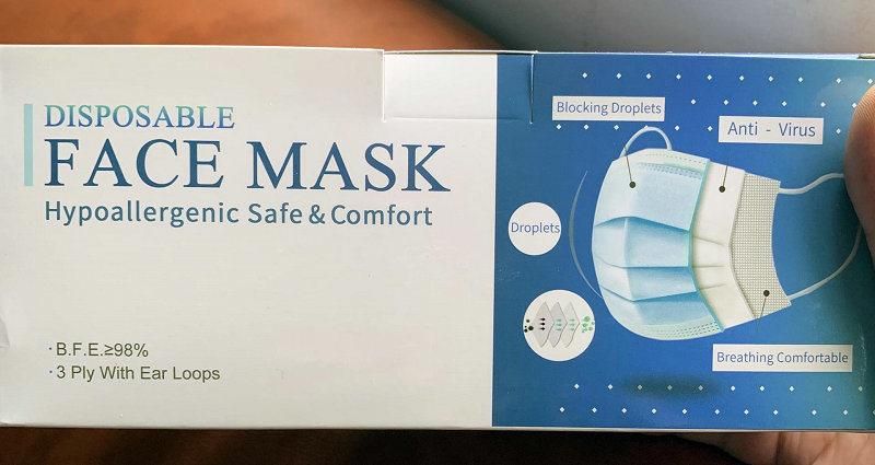 Disposable 3ply Face Mask with Earloop with Disposable Antivirus Face Mask