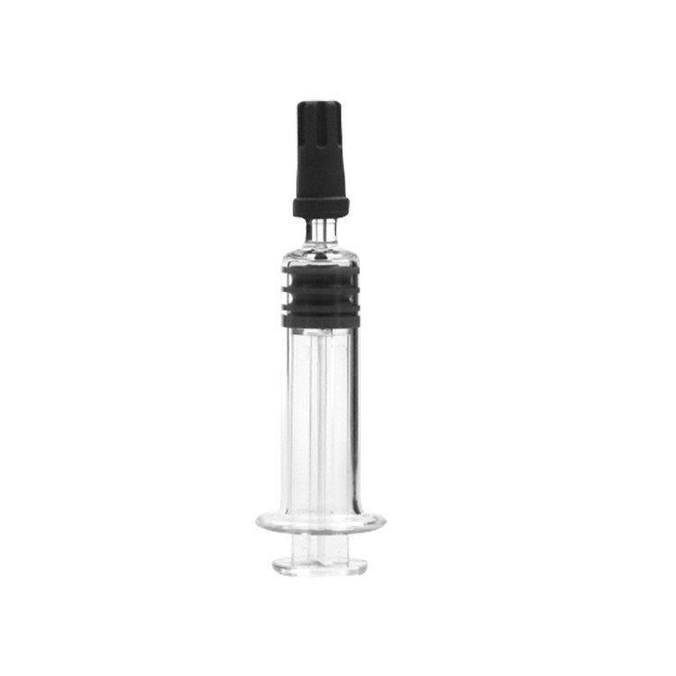 Glass Syringe Lure Lock Syringe Borosilicate Glass Prefillable Syringe 1ml/2.5ml/3.5ml/5ml Optional Capacity Beauty