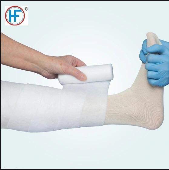 Mdr CE Approved Synthesis Elastic Wound Care 100% Polyester Bandage for All People