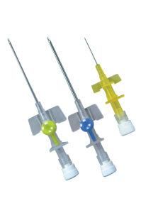 Medical I. V Catheter with Wings and Injection Port