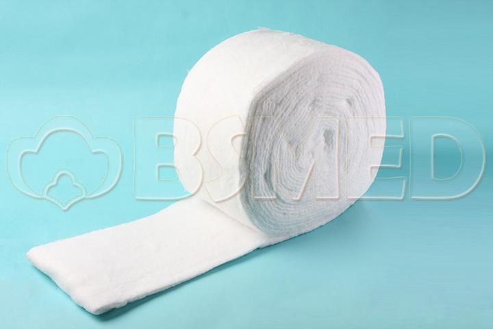 100% Cotton Medical Jumbo Cotton Roll with Ce Certificated
