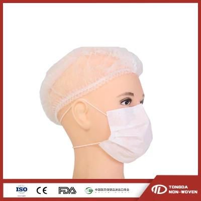 Dust Proof Head on Style Disposable 3 Ply Face Mask