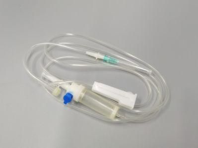 FDA CE Approved Disposable Medical IV Set Infusion Set with Needle for Single Use