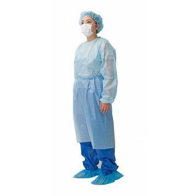 Good Quality Water Resistant Isolation Gown Disposable Surgical Gown