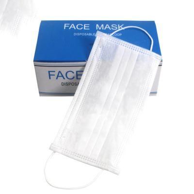 3 Ply Filtering Non Woven Medical Surgical Disposable Face Mask