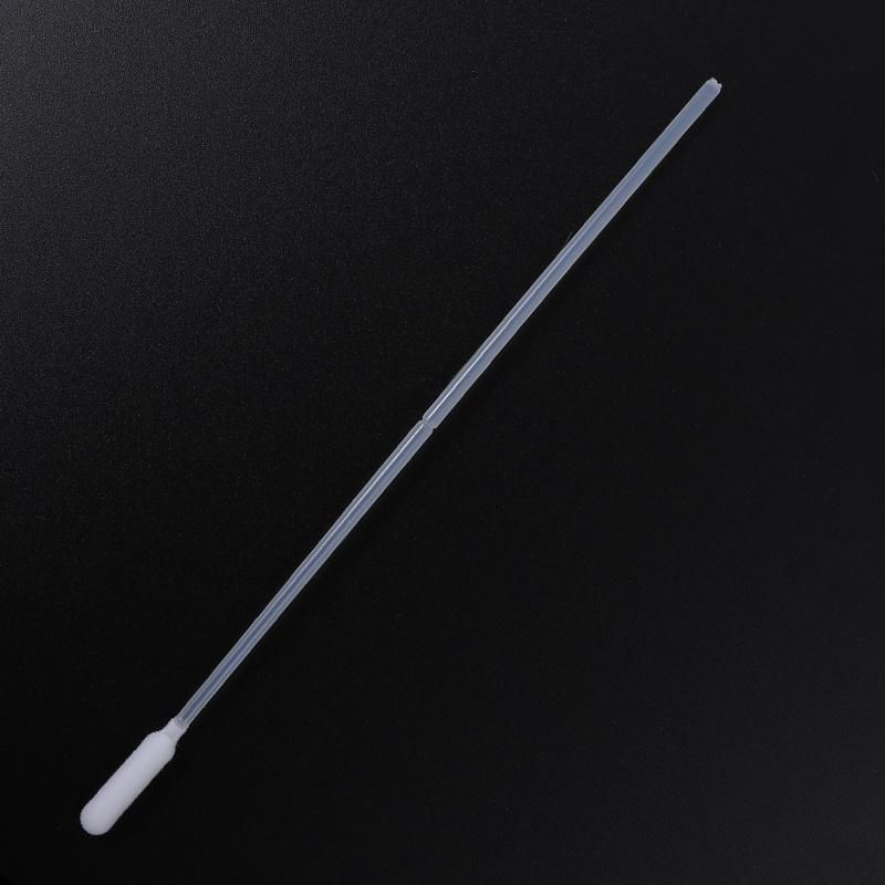 High Standard Transparent Clean Foam Test Swab with Breakpoint