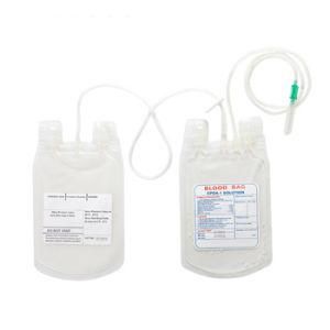 Medical Sterile Double Blood Bags with 250ml/350ml/450ml/500ml