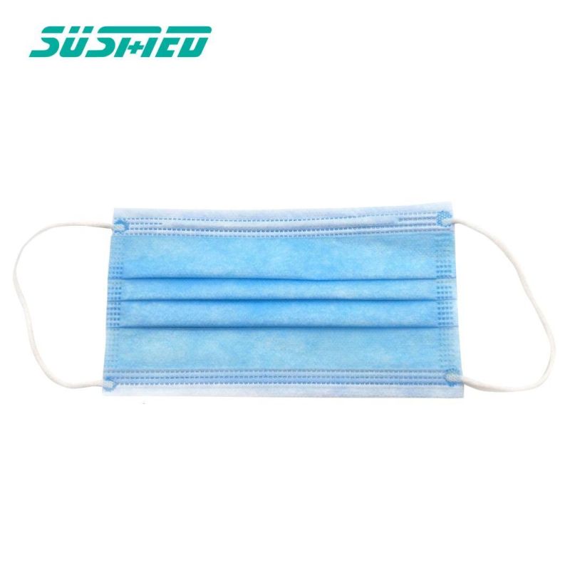 3 Ply Spp Non Woven Disposable Face Mask