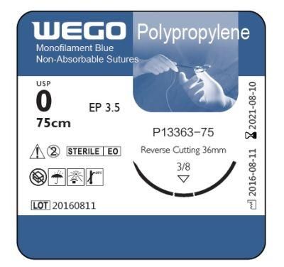 Blue Polypropylene Surgical Suture Products