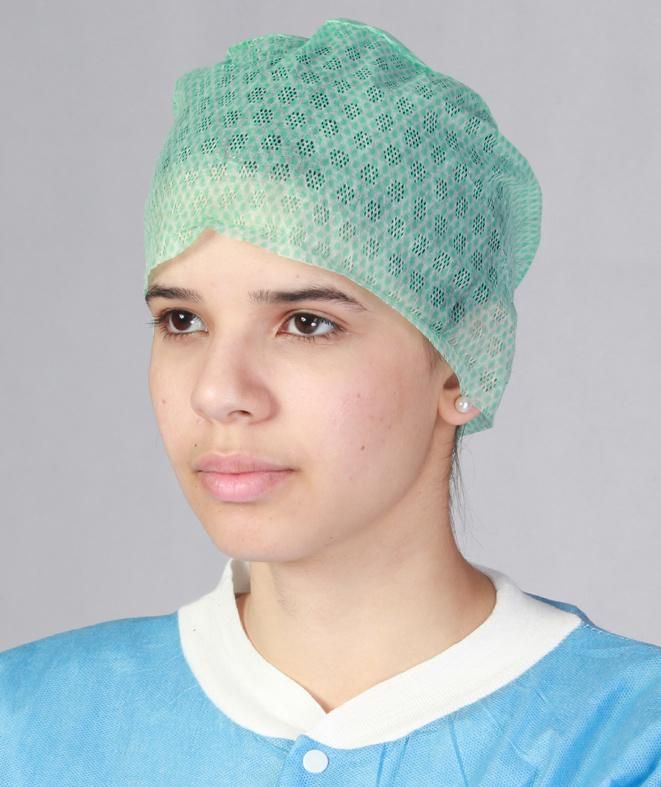 Pleated Nurse Disposable Mob Cap