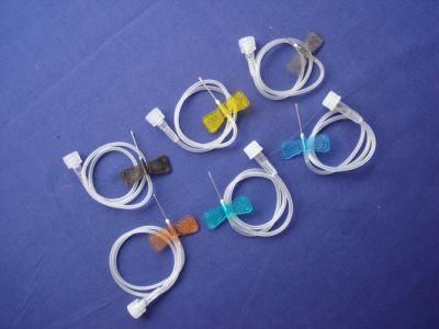 Scalp Vein Set, Butterfly Injection Needle, Sterile for Hospital Use, Intravenous Needle for Infusion Set, 18g 19g 20g 21g 23G 24G 25g
