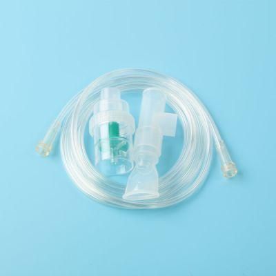 Disposable High Quality Medical PVC Mouthpiece Nebulizer for Adult Pediatric OEM Customize